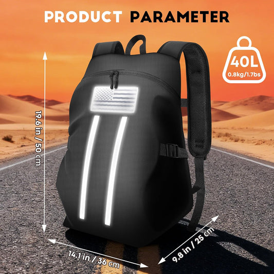 Motorcycle Helmet Backpack