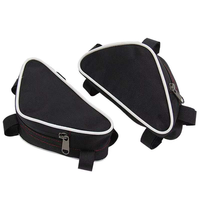 Compact Motorcycle Frame Bags · 2-Piece Set