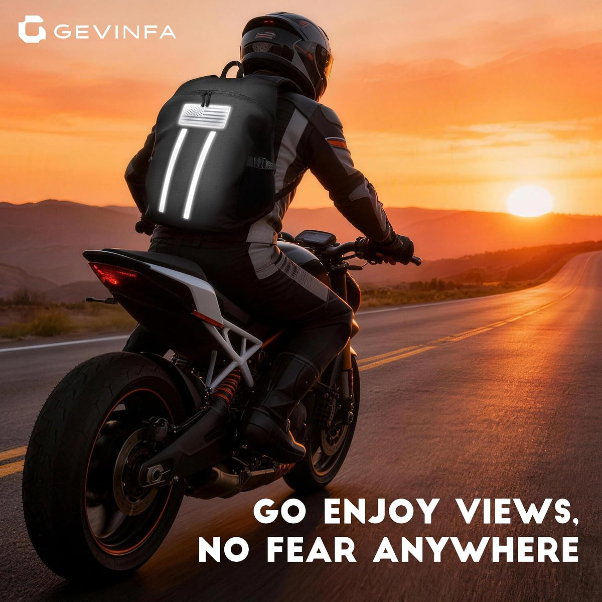 Motorcycle Helmet Backpack