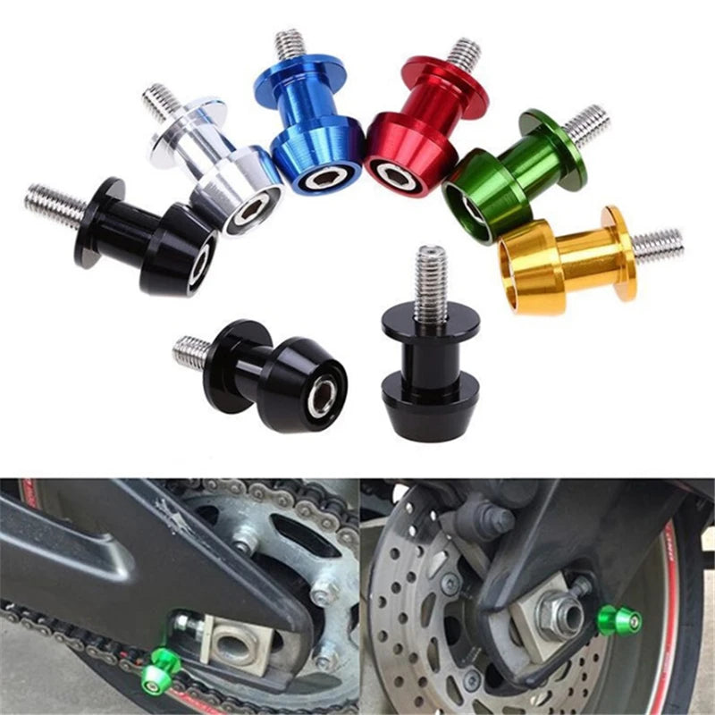 8Mm Aluminum Motorcycle Stand Swingarm Spools Slider Stand Screw Swingarm Motorcycle Accessory 2024 New Brand