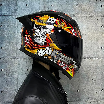 Brand New Genuine JIEKAI 316 High Quality Full Face Motorcycle Helmet Men Racing Motorcycle Helmet Capacitance
