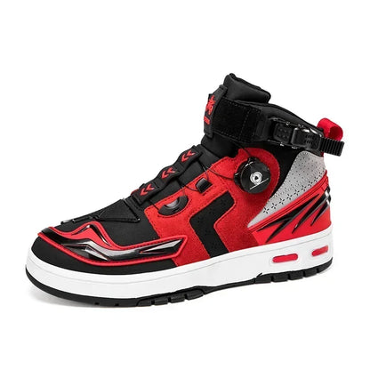 Breathable Motorcycle Boots Men Women Biker Shoes Casual Men'S Sneakers Microfiber Motocross Shoes Motorcycle Supplies