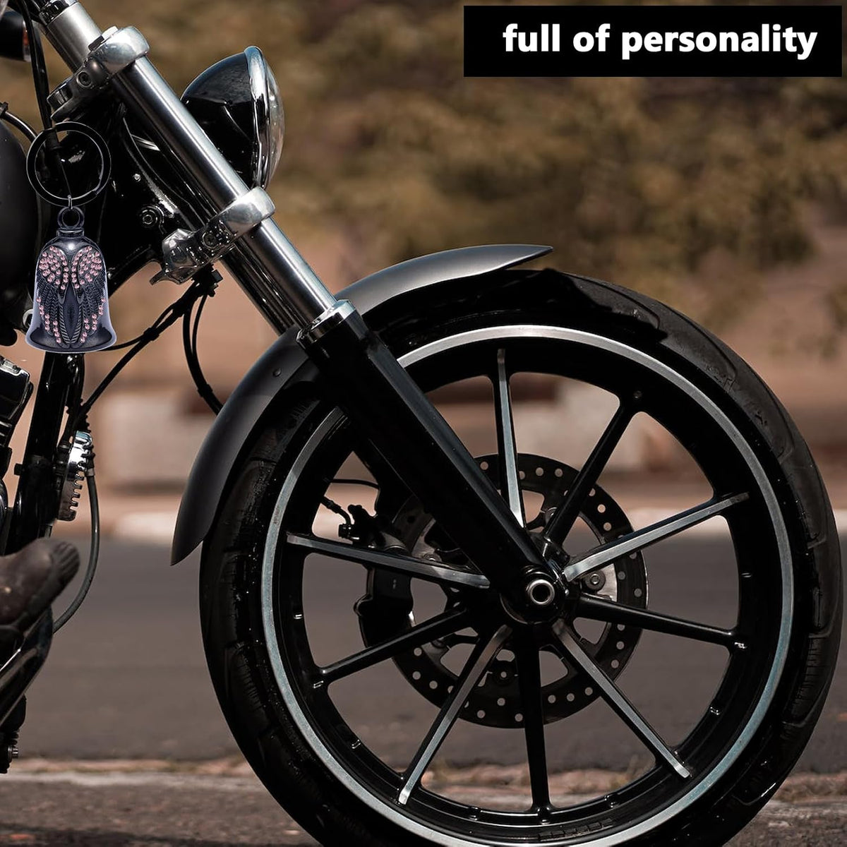 Angel Wing Motorcycle Bell