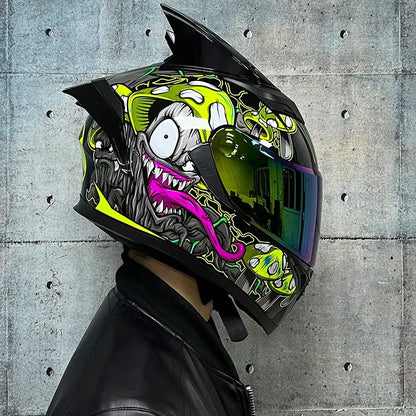 Brand New Genuine JIEKAI 316 High Quality Full Face Motorcycle Helmet Men Racing Motorcycle Helmet Capacitance