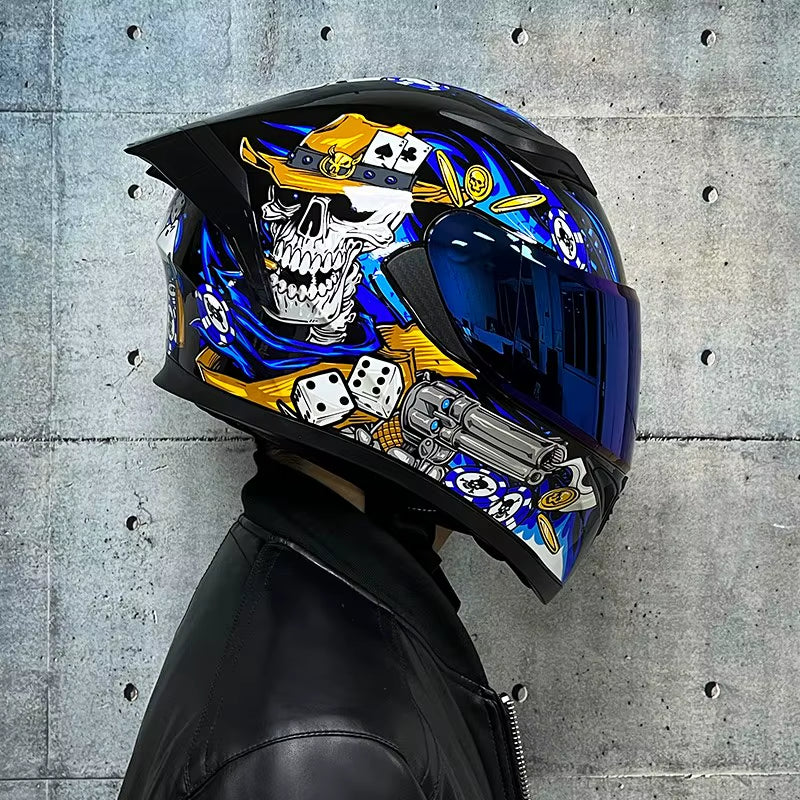 Brand New Genuine JIEKAI 316 High Quality Full Face Motorcycle Helmet Men Racing Motorcycle Helmet Capacitance