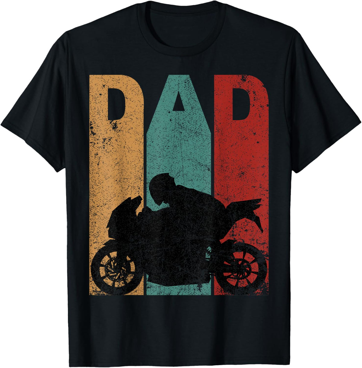 Vintage Sport Bike Dad T-Shirt