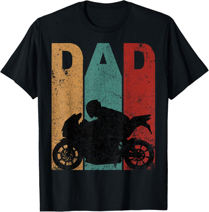 Vintage Sport Bike Dad T-Shirt