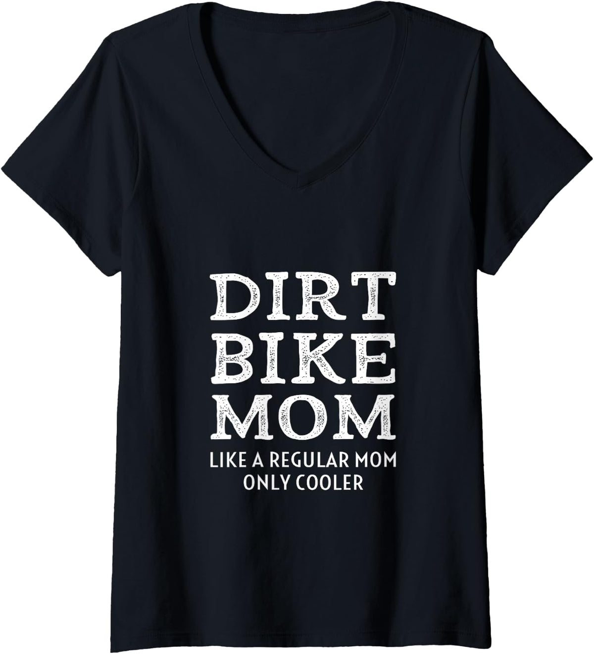 Dirtbike Mom Women’s V-Neck T-Shirt