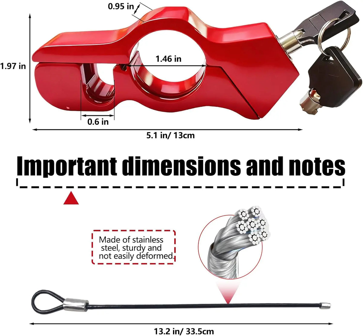 Ultimate Motorcycle Security: Helmet & Brake Lock Combo for Complete Theft Protection of Your Bike and Gear