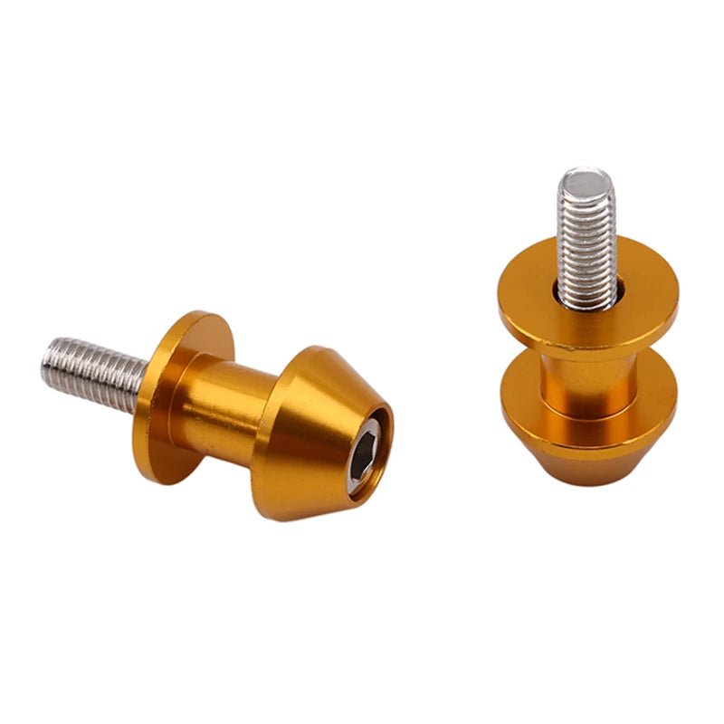 8Mm Aluminum Motorcycle Stand Swingarm Spools Slider Stand Screw Swingarm Motorcycle Accessory 2024 New Brand