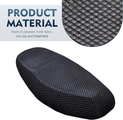 Transform Your Ride with the Ultimate Motorcycle Scooter Moped Seat Cover - Breathable, Anti-Slip Comfort for Every Journey!