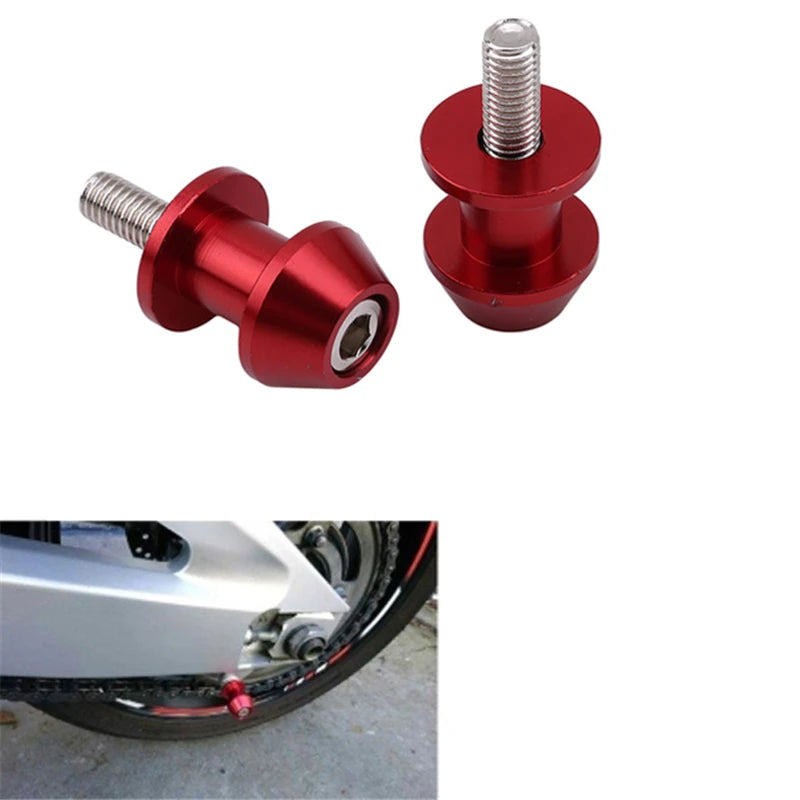 8Mm Aluminum Motorcycle Stand Swingarm Spools Slider Stand Screw Swingarm Motorcycle Accessory 2024 New Brand