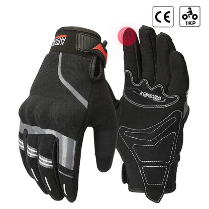 Summer Motorcycle Gloves CE 1KP Riding Gloves Hard Knuckle Touchscreen Motorbike Tactical Gloves for Dirt Bike Motocross ATV UTV