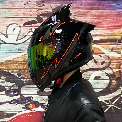 Brand New Genuine JIEKAI 316 High Quality Full Face Motorcycle Helmet Men Racing Motorcycle Helmet Capacitance