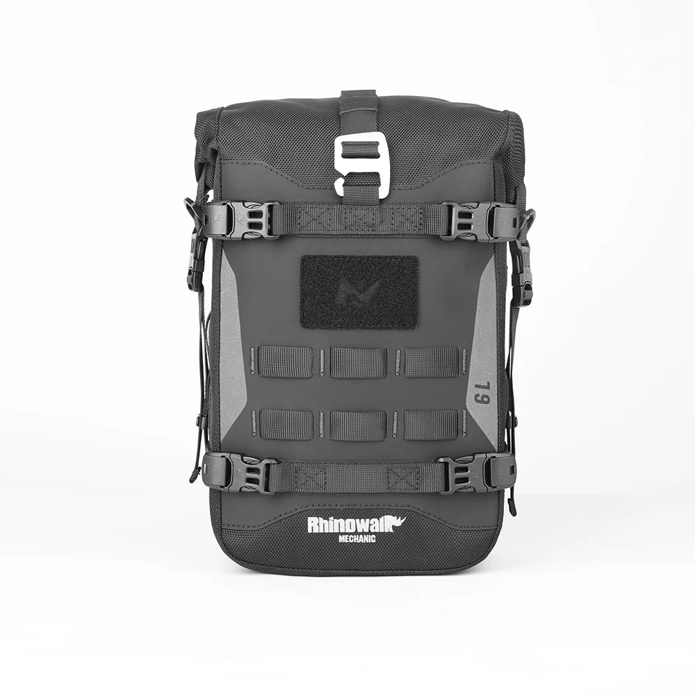 Motorcycle Bumper Bag Waterproof Frame Crash Bar Pack Outdoor Cycling Tool Placement Bag with Inner Support Board