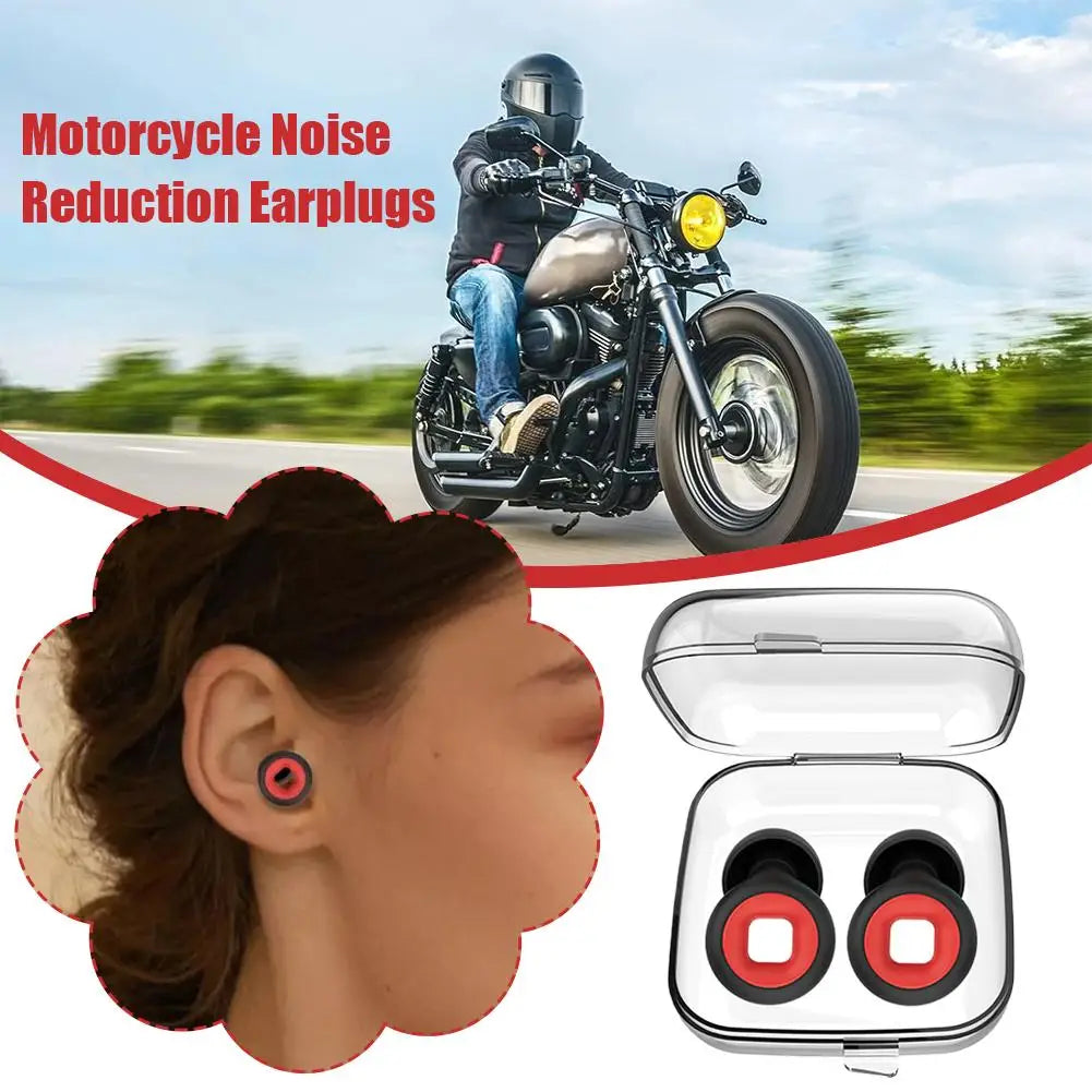 Silicone Motorcycle Earplugs