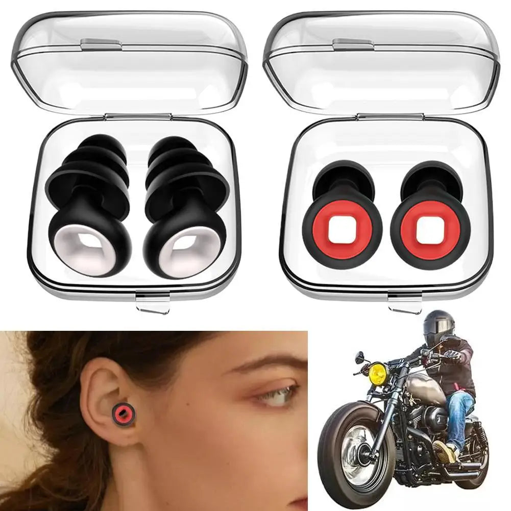 Silicone Motorcycle Earplugs