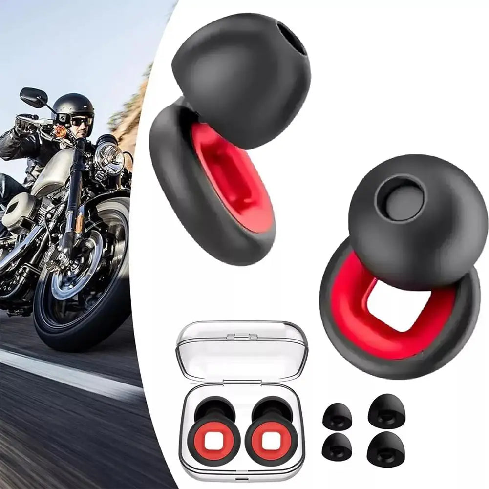 Silicone Motorcycle Earplugs