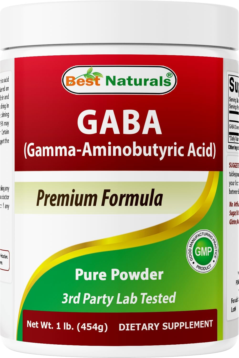GABA (Gamma Aminobutyric Acid) Pure Powder 1 Pound