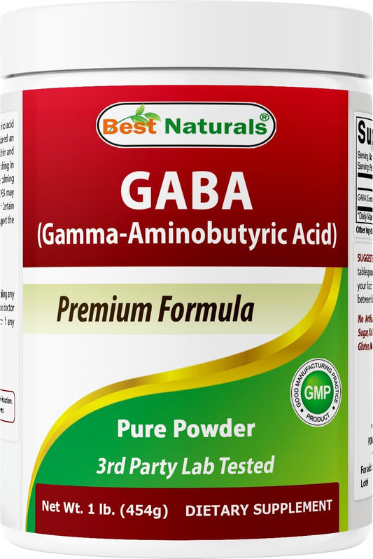 GABA (Gamma Aminobutyric Acid) Pure Powder 1 Pound