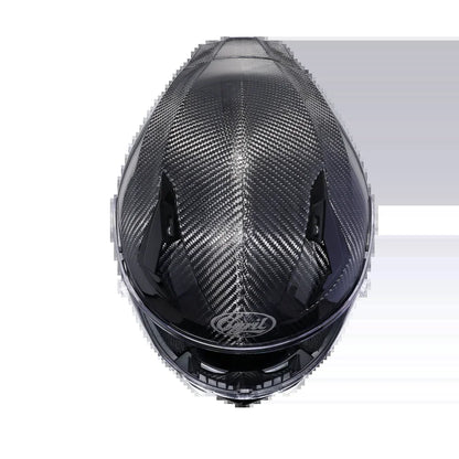 Lightweight Carbon Fiber Motorcycle Helmet Real Carbon Fiber Full Face Motorcycle Helmets Men Women DOT Motorcycle Helmets