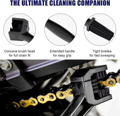 Portable Chain Cleaner Motorcycle Road Bike Chain Clean Brush Bicycle Clean Motorcycle Tools Chain Cleaner Maintenance Tool Port