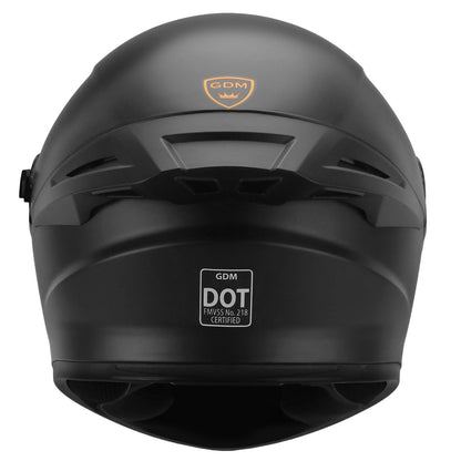 NEW Motorcycle Helmets DOT Full Face Matte Black + SHIELD OPTIONS - S M L XL XXL