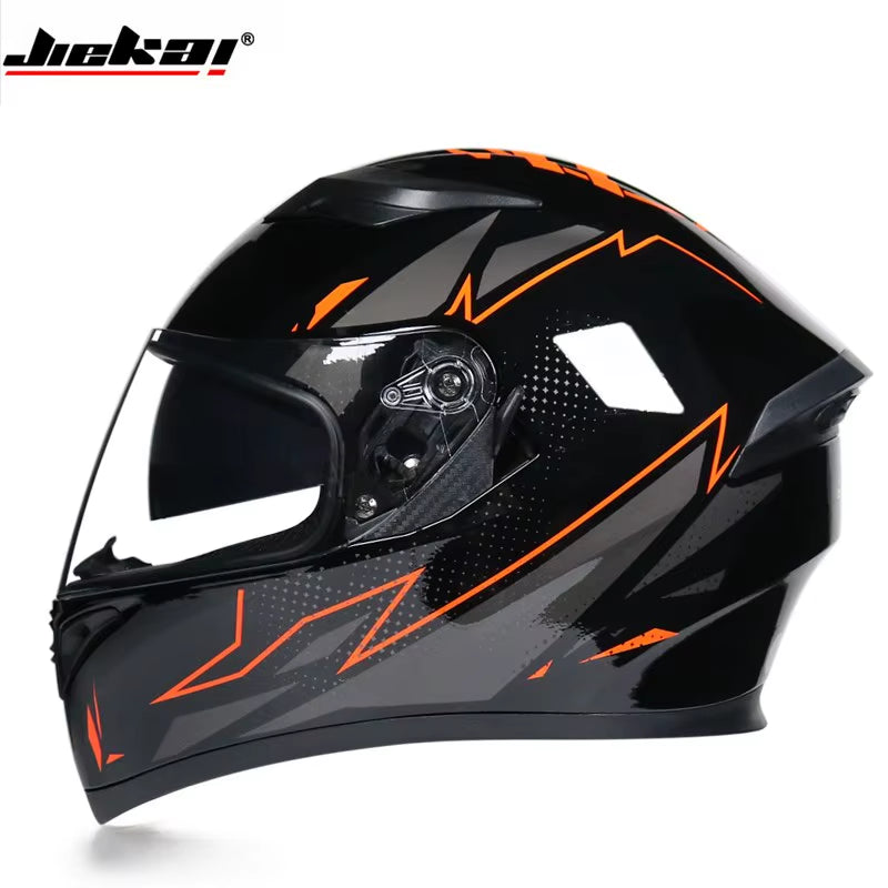 Brand New Genuine JIEKAI 316 High Quality Full Face Motorcycle Helmet Men Racing Motorcycle Helmet Capacitance