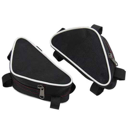 Compact Motorcycle Frame Bags · 2-Piece Set