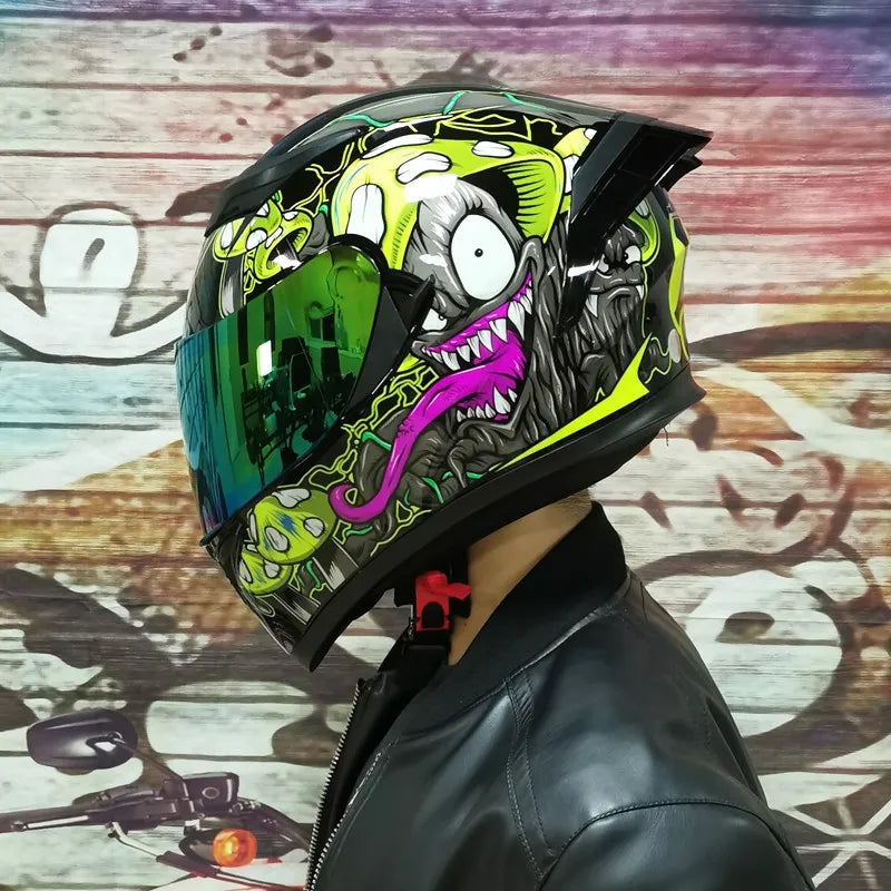 Brand New Genuine JIEKAI 316 High Quality Full Face Motorcycle Helmet Men Racing Motorcycle Helmet Capacitance