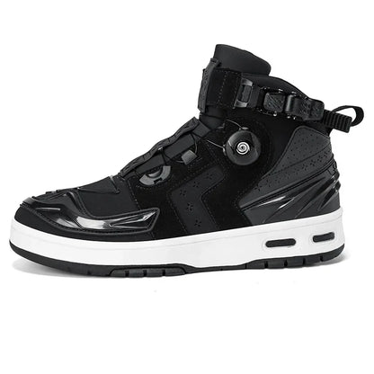 Breathable Motorcycle Boots Men Women Biker Shoes Casual Men'S Sneakers Microfiber Motocross Shoes Motorcycle Supplies